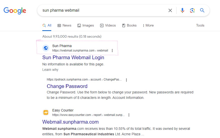 Sun pharma webmail
